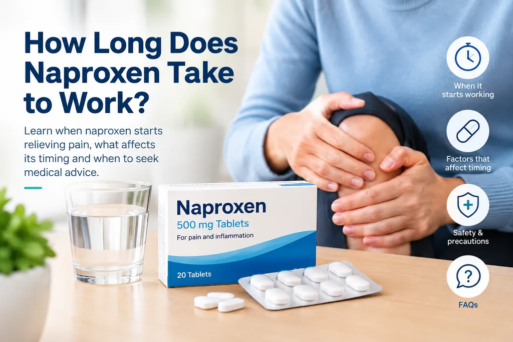 How long does naproxen take to work?